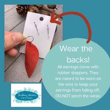 Tassel Earrings for Women - Faux Suede Leather (Camellia Pink) - Image 5