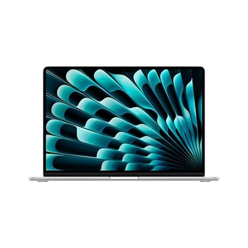 Apple 2025 MacBook Air 15-inch Laptop with M4 chip: Built for Apple Intelligence, 15.3-inch Liquid Retina Display, 16GB Unified Memory, 512GB SSD Storage, 12MP Center Stage Camera, Touch ID; Silver - Image 1