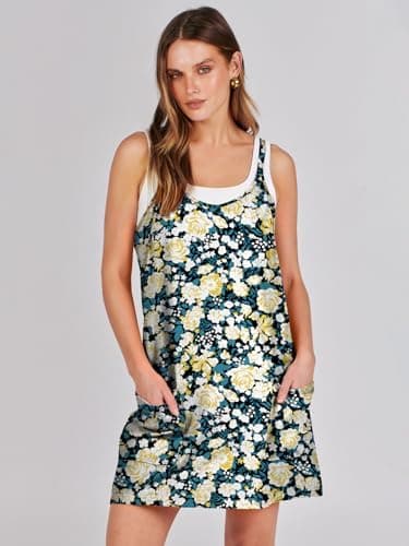 Prinbara Women Athletic Tennis Dress Summer Workout Sports Mini Romper Dress Built in Shapewear Shorts Sundress 2025 Outfits - Image 4