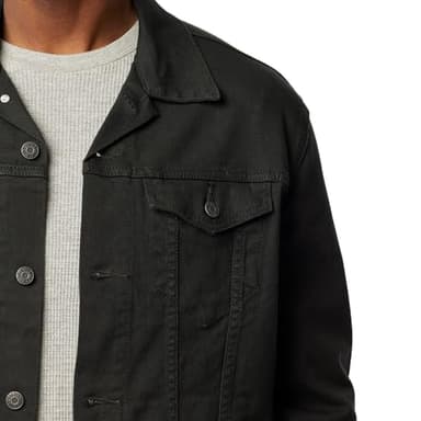 Levi Strauss Signature Men's Signature Trucker Jacket, Gothic, XL - Image 5