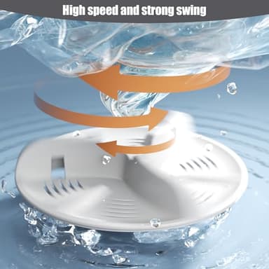 Portable Washing Machine,Underwear Washing Machines,Foldable Washing Machine with Capacity of 15L,Deeply Clean Underwear for Apartments, Camping, Traveling - Image 6