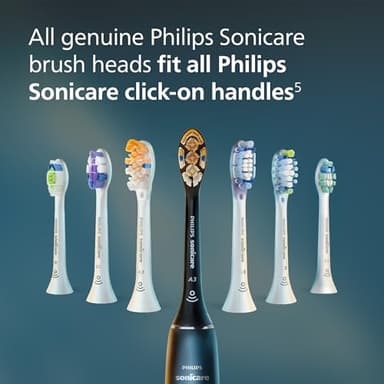 Philips Sonicare G3 Two-in-One - Genuine Replacement Electric Toothbrush Heads, White, 4 Pack One Year Supply, HX9054/65 - Image 7