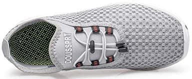 DOUSSPRT Women's Water Shoes Quick Drying Sports Aqua Shoes Grey Size 8.5 - Image 8