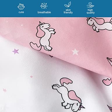 Changing Pad Cover for Girls 2 Pack, Comfy & Breathable Changing Table Cover for 32''x16" Changing Table Pads, Diaper Changing Pad Cover, Pink - Image 2