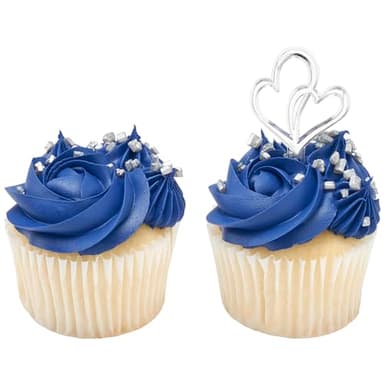 DecoPac Shimmer Rocks, Silver Sugar Candy Decorations For Cakes, Toppings, and Cupcakes | Metallic | Crystal Sprinkles | 1lb Pack - Image 6