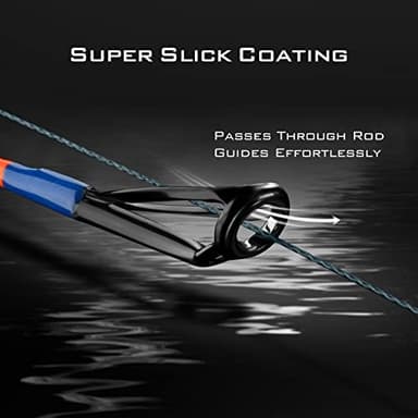 KastKing SuperPower Braided Fishing Line,Low-Vis Gray,15 LB ,1097 Yds - Image 4
