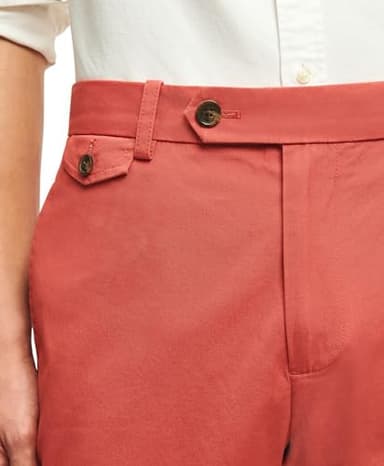 Brooks Brothers Men's Slim Fit Stretch Supima Cotton Poplin Chino Pants, Mineral Red, 40W x 34L - Image 3