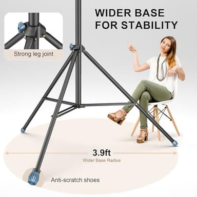 LINCO Backdrop Stand for Parties Heavy Duty Photography Video Studio Background Kit for Wedding Parties Photo Shooting (13x20 ft) - Image 3