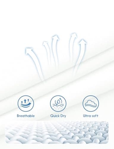 Opna Men's Long Sleeve Moisture Wicking Athletic Shirts White-M - Image 5