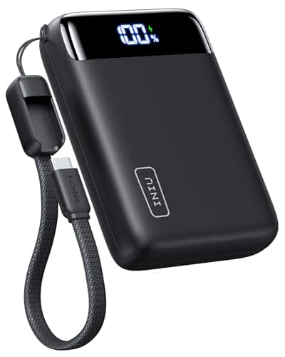 INIU Portable Charger, Smallest 22.5W 20000mAh USB C in & Out Power Bank Fast Charging, PD 3.0+QC 4.0 LED Display Phone Battery Pack Compatible with iPhone 17 16 15 14 Pro Samsung S24 Google iPad etc - Image 1