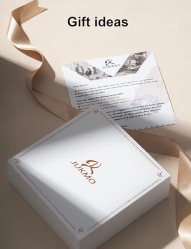 JUKMO 1.5" (38mm) Leather Ratchet Belt for Men in Gift Box (Black, X-Large) - Image 9