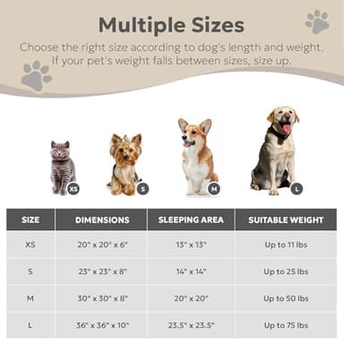 OlaPhum Calming Dog Bed for Medium Size Dogs, Anti-Anxiety Donut Medium Pet Bed Washable, Anti-Slip Round Fluffy Plush Faux Fur Puppy Bed, Fits up to 45 lbs Pets (Dark Grey, 30") - Image 7