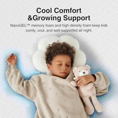 Novilla Full Mattress, 8 Inch Full Size Mattress, Gel Memory Foam Mattresses for Pressure Relief & Reliable Support & Cooling Night Sleep, CertiPUR-US Certified in a Box, White & Grey - Image 6