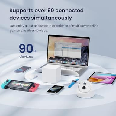 Tenda Nova Mesh WiFi System MW6 - Covers up to 4-6 Bedroom Houses- AC1200 Whole Home WiFi Mesh System - Gigabit Dual-Band Mesh Network - Replaces Wireless Router and WiFi Extender - 3-Pack - Image 4