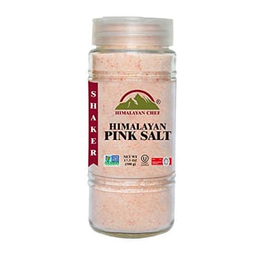 Himalayan Chef Himalayan Salt, Fine Glass Shaker, 17.5 Oz - Image 1