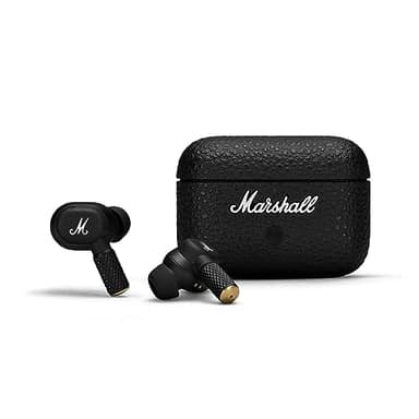 Marshall Motif II True Wireless Active Noise-Canceling Earbuds Headphones, Black - Image 1