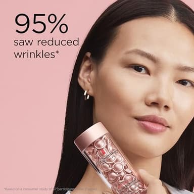 Elizabeth Arden Retinol + HPR Ceramide Rapid Skin Renewing Anti-Aging Face Serum Capsules, Fine Lines & Wrinkles Treatment with Peptides, Vitamin E, & Niacinamide, 90 Count - Image 10