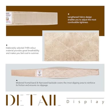 Dreamlover Wig Grip Band for Women, Nude, 2 Pieces - Image 4