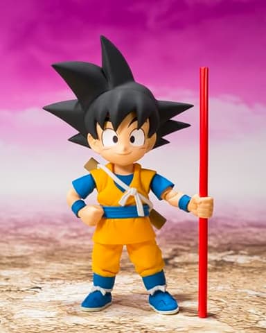 TAMASHII NATIONS - Dragon Ball DAIMA - Son Goku (Mini) -DAIMA- S.H.Figuarts Action Figure - Image 2
