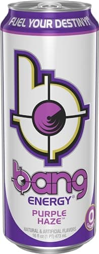 Bang Energy Purple Haze, Sugar-Free Energy Drink, 16 Ounce (Pack of 12) - Image 3