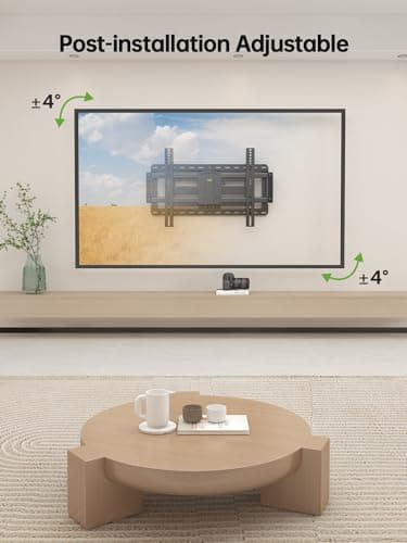 USX MOUNT UL Listed Full Motion TV Wall Mount for 37-90 Inch TVs up to 150 lbs, TV Mount Bracket with Articulating Arms Pre-Assembled, Swivel and Tilt, Fits 16",18, 24" Wood Studs, Max VESA 600x400mm - Image 5