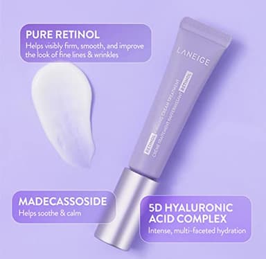 LANEIGE Retinol Firming Cream Treatment: Anti-Aging Moisturizer to Visibly Firm Skin & Smooth Fine Lines and Wrinkles - Image 6