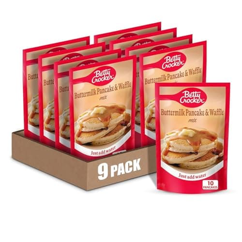 Betty Crocker Buttermilk Pancake and Waffle Mix, 6.75 oz. (Pack of 9) - Image 1