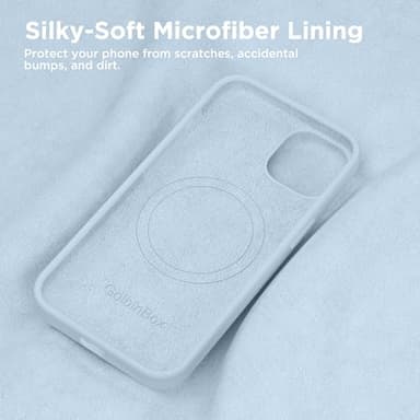 GolbinBox Magnetic for iPhone 15 Case, Compatible with MagSafe, [Soft Anti-Scratch Microfiber Lining], Slim Liquid Silicone Shockproof Protective Phone Case for iPhone 15 6.1 inch, Blue - Image 6