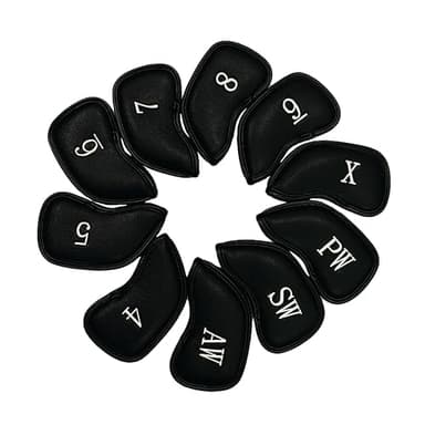 Callaway Golf Magnetic Iron Headcovers Black - Set of 10 Iron Headcovers to Protect Your Golf Clubs - Image 4