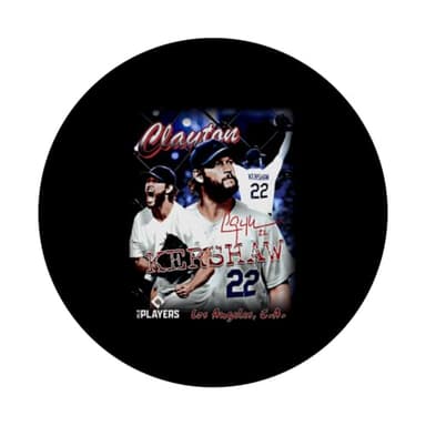 Clayton Kershaw | Los Angeles Baseball Players | MLBCKE7001 PopSockets Adhesive PopGrip - Image 3