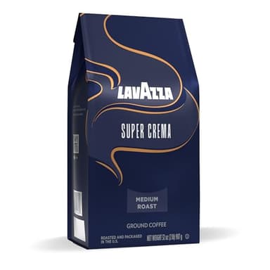 Lavazza Super Crema Ground Coffee, Medium Roast, Arabica and Robusta Blend, 32 oz Bag (Pack of 1) - Image 8