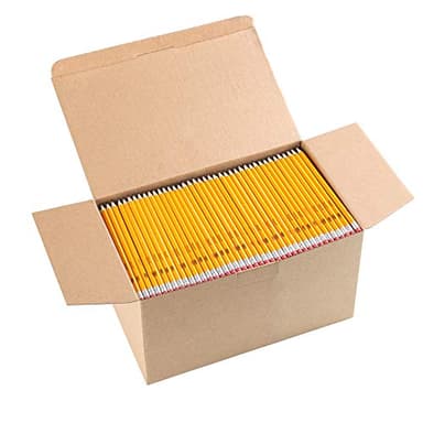 Madisi Wood-Cased #2 HB Pencils, Yellow, Pre-sharpened, Bulk Pack, 1000 pencils - Image 1
