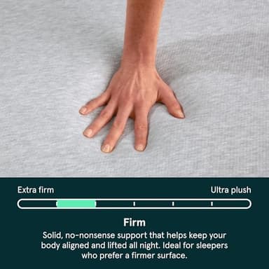 Kin By Tuft & Needle Firm 8" King Adaptive Foam Mattress in a Box, Cooling Pressure Relief, Balanced Support, 100 Night Trial, Fiberglass-Free, CertiPUR-US, 10-Year Limited Warranty - Image 4