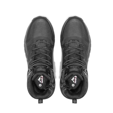 NORTIV 8 Men's Military Tactical Boot Lightweight Comfortable Boots for Work All Day Side Zipper Motorcycle Combat Hiking Boots Metrostrike(8-9 Inches),Size 10.5,Black - Image 7