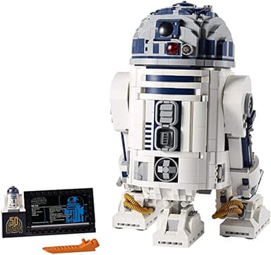 LEGO Star Wars R2-D2 Building Set - Collectible Toy for Adults, Ages 18+ - Display for Room or Office Desk - Info Plaque Included - Gift Idea for Fans - 75308 - Image 4