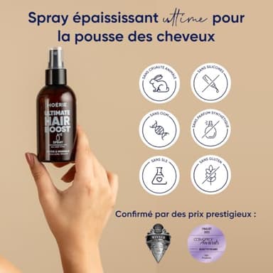 Moerie Ultimate Hair Boost Spray, Fresh Scent - 5.07 Fl. Oz (Packaging may vary) - Image 3