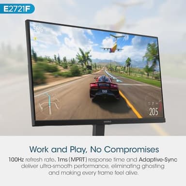 KOORUI 27 Inch QHD (2560x1440) IPS Ultra-Thin Computer Gaming Monitor, 100Hz Refresh Rate, DCI-P3 95%, FreeSync & G-Sync, 1ms MPRT, HDR10, VESA 100x100mm, Tilt Adjustable for Game and Work - Image 4