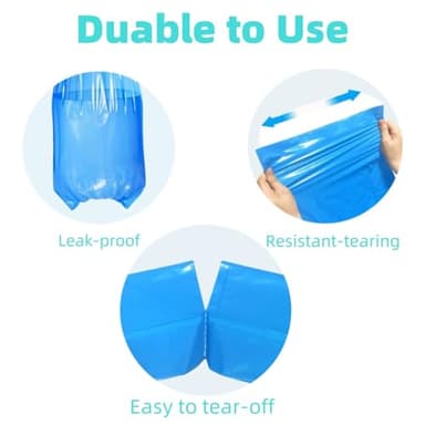 Diaper Pail Refills Bags with 30 Bags Compatible with Genie Easy Roll Signature and Platinum Diaper Pails, 7-Layer Odor-Barrier Technology - Image 5
