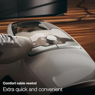 Miele Blizzard CX1 Cat & Dog Bagless Canister Vacuum, Lotus White - Pet Hair, Portable - Image 10