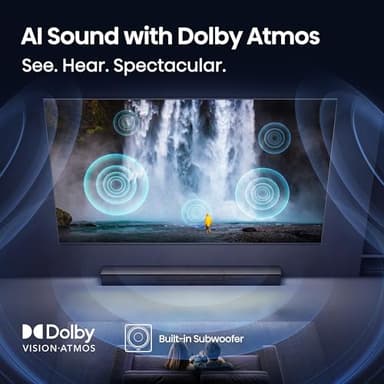 Hisense 100" Class U6 Series Best Value Mini-LED 4K UHD Smart HDR Gaming Fire TV (100U65QF, 2025 Model) - QLED, Native 144Hz, Anti-Glare, Dolby Vision IQ, Dolby Atmos, Game Mode Pro, Alexa Built in - Image 8