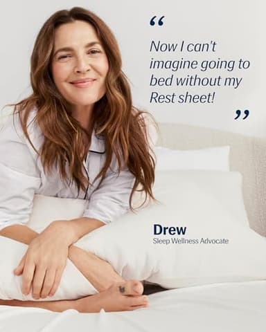 REST® Evercool®+ Starter Sheet Set, King, Light Gray, Breathable Bed Sheets for Hot Sleeper and Night Sweats, with Pillowcases, Ionic+ Self-Cleaning Silver Yarn for Sensitive Skin, 3PCS No Flat Sheet - Image 2