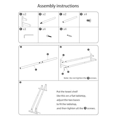 JIAPAIDUO Double Towel Bar, 24Inch Towel Rack for Bathroom, Stainless Steel Double Bath Towel Bar, Wall Mounted Towel Holder, Double Towel Rod Towel Rail Hanger for Wall, Kitchen (Matte Black) - Image 5