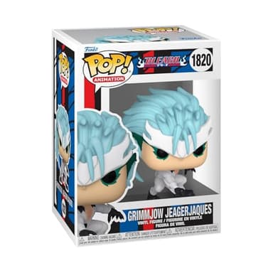 Funko Pop Animation: Bleach - Grimmjow Jaegerjaquez Jeagerjaques - 1/6 Odds for Rare Chase Variant - (Glow in The Dark), (Styles May Vary) - Collectable Vinyl Figure - Gift Idea - Anime Fans - Image 1