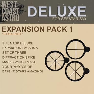 ZWO Seestar S30 - Deluxe Expansion Pack 1 (Diffraction Spike Masks) - Image 2