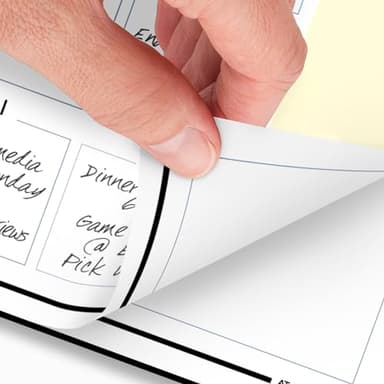 AT-A-GLANCE 2025 Planner, Weekly & Monthly, 8" x 11", Large, QuickNotes, Black (7603520525) - Image 4