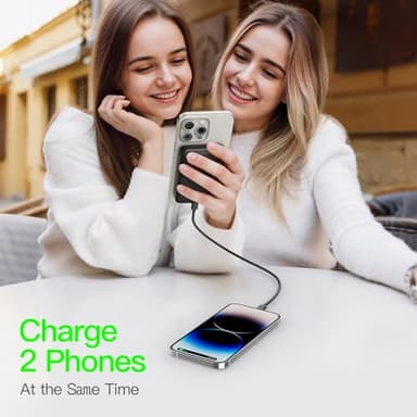 2025 Magnetic 15W Power Bank for iPhone,5000mAh Magsafe Battery Pack with 20w Fast Charging,Slim Magsafe Power Bank in&Out,with LED Display,Wireless Portable Charger for iPhone17/16/15/14/13/12 Series - Image 7