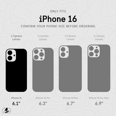 Pelican Ranger iPhone 16 Case [Compatible with MagSafe] Rugged Magnetic Phone Case with 12ft Military-Grade Drop Protection - Heavy Duty Phone Cover for iPhone 16 - Frosted Clear - Image 2