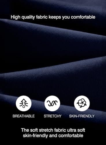 JMIERR Mens Casual Joggers Pants - Cotton Drawstring Chino Cargo Pants Hiking Outdoor Twill Track Jogging Sweatpants Pants - Image 5