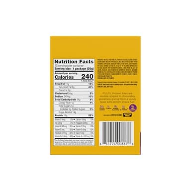 FULFIL Protein Snack Bites, Chocolate Peanut Caramel Flavored, Gluten Free with 16g Protein per serving, 7 Bites per Bag (10 Bags) - Image 2