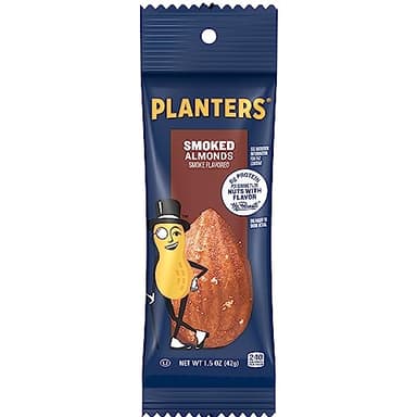 Planters Smoked & Salted Almonds Single Serve (1.5oz Bags, Pack of 18) - Image 4
